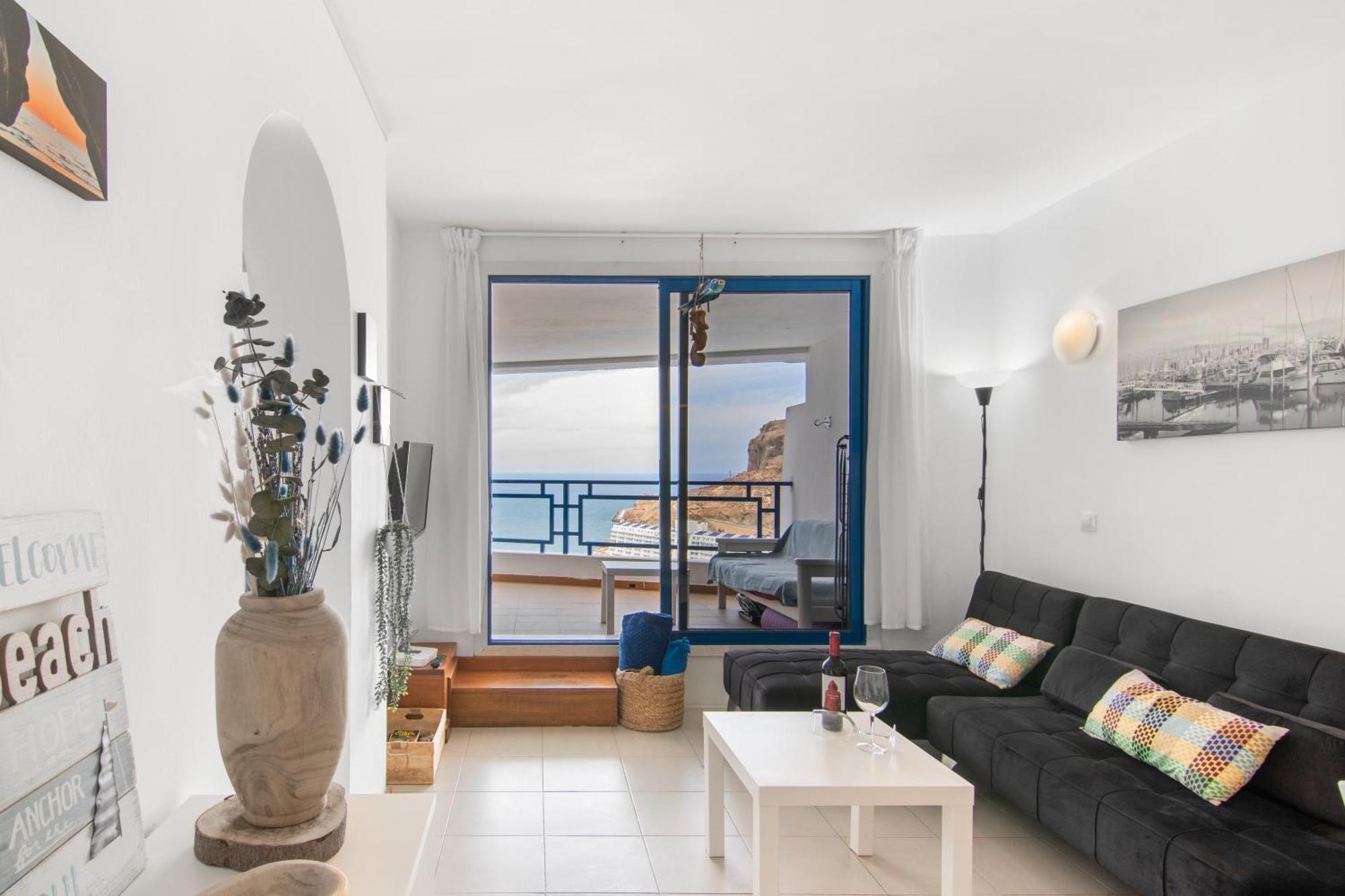 Stunning Sunset Ocean View Apt Taurito Exterior photo